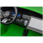 Elektrické autíčko Mercedes GT63 AMG - LCD, matná zelená